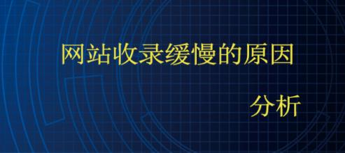 网站不收录或收录慢的原因？_SEO优化